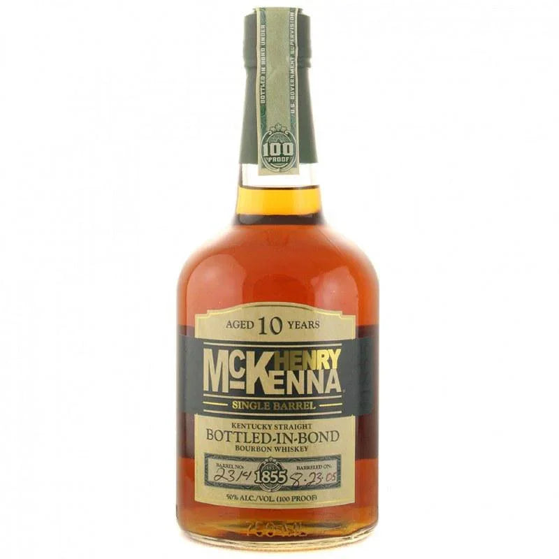 Henry McKenna Single Barrel Bourbon 10 Year Old – 750 ml - Sipsy