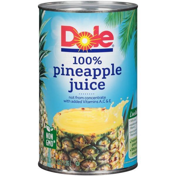 Dole Pineapple Juice - 46 oz - Sipsy