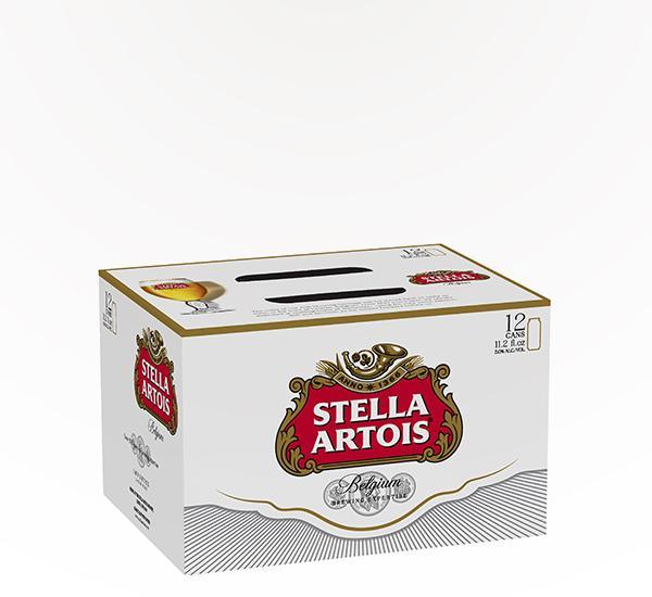 Stella Artois Belgian Pilsner - 12 cans - Sipsy
