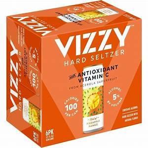 Vizzy Pineapple Mango 6-pack Cans - Sipsy