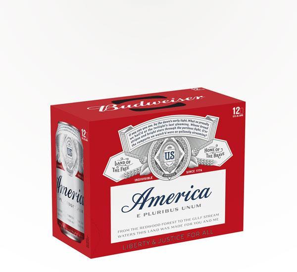 Budweiser American Lager - 12 cans - Sipsy