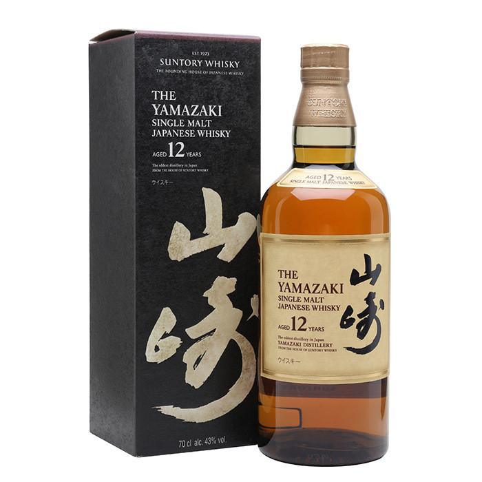Yamazaki 12-Year-Old Single Malt Japanese Whisky – 750 ml - Sipsy