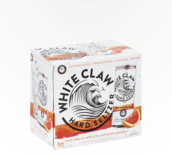 White Claw Ruby Grapefruit - 6 cans - Sipsy