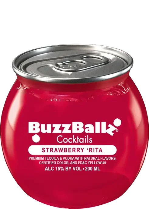 Buzzballz Strawberry Rita – 200 ml - Sipsy