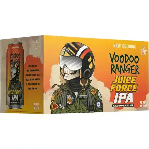 New Belgium Voodoo Ranger Juice Force Hazy Imperial IPA - 6-pack Cans - Sipsy