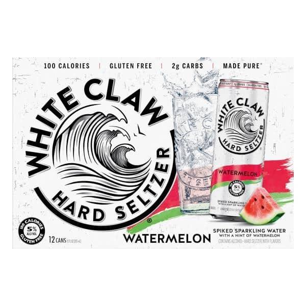 White Claw Watermelon - 6 cans - Sipsy