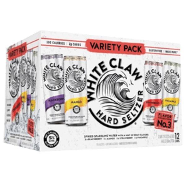 White Claw Variety Pack No. 3 – 12 Cans - Sipsy