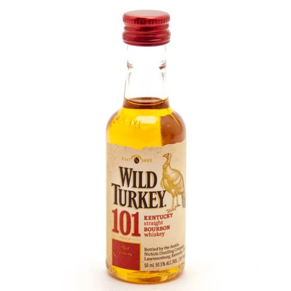Wild Turkey Bourbon Whiskey – 12 x 50 ml - Sipsy