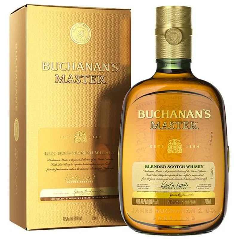 Buchanan's Master Blended Scotch Whisky, 750 ml - Sipsy