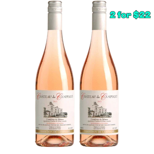 2 for $22 Campuget Rosé - 750ml