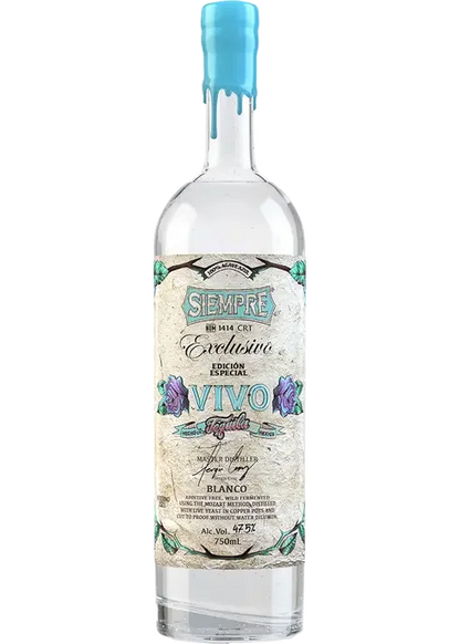 Siempre Exclusivo Vivo Blanco Tequila – 750 ml - Sipsy