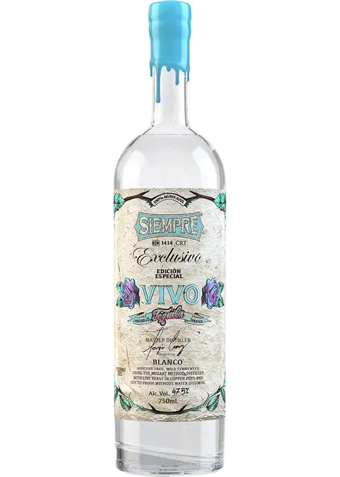 Siempre Exclusivo Vivo Blanco Tequila - 750ml