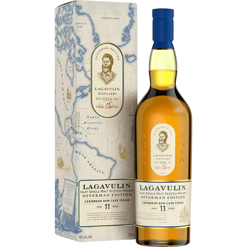 Lagavulin Offerman Edition Caribbean Rum Cask 11 Year Old - 750ml