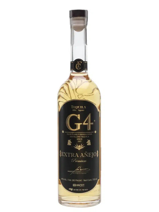 G4 Tequila Extra Anejo - 750ml (Signed Bottle)