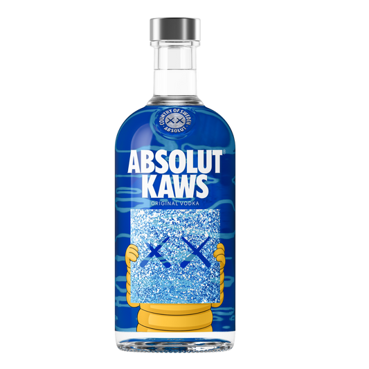 Absolut Kaws limited edition vodka 750ml
