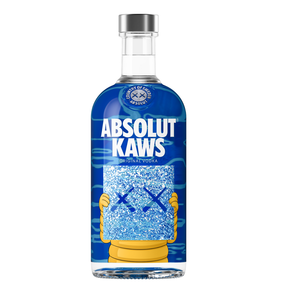Absolut Kaws limited edition vodka 750ml