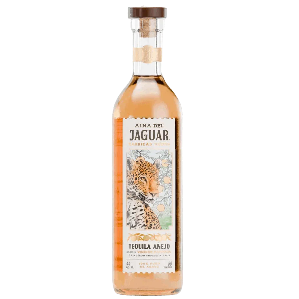 Alma Del Jaguar Barricas Series Añejo Vino de Naranja Cask - 750 ml - Sipsy