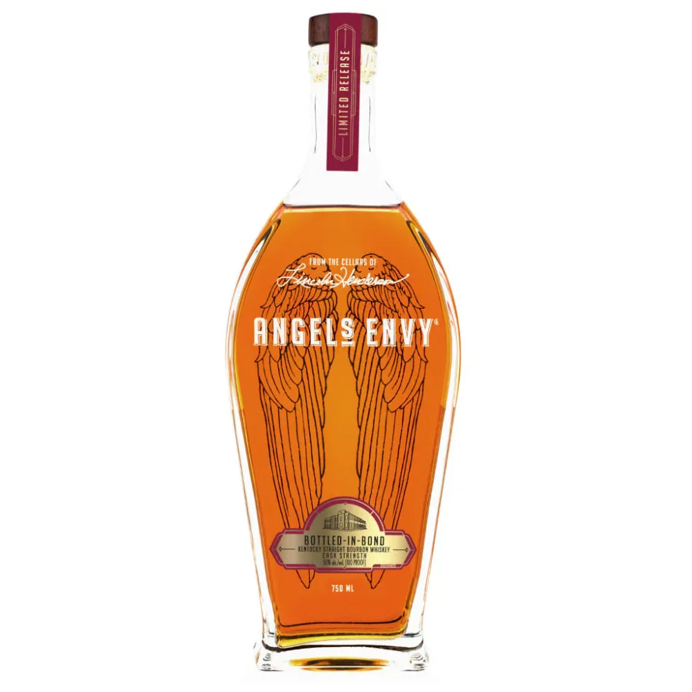 Angel's Envy Bottled-In-Bond (Cask Strength) Bourbon 750ML