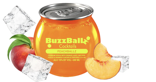 BuzzBalls Peachballz – 200 ml - Sipsy