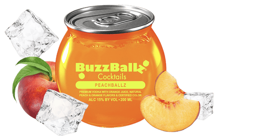 BuzzBalls Peachballz - 200ml