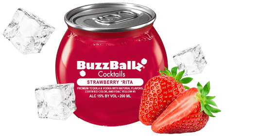 BuzzBall Strawberry Margarita - 200ml