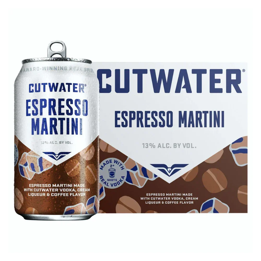 Cutwater Espresso Martini 4-pk; 12-oz cans