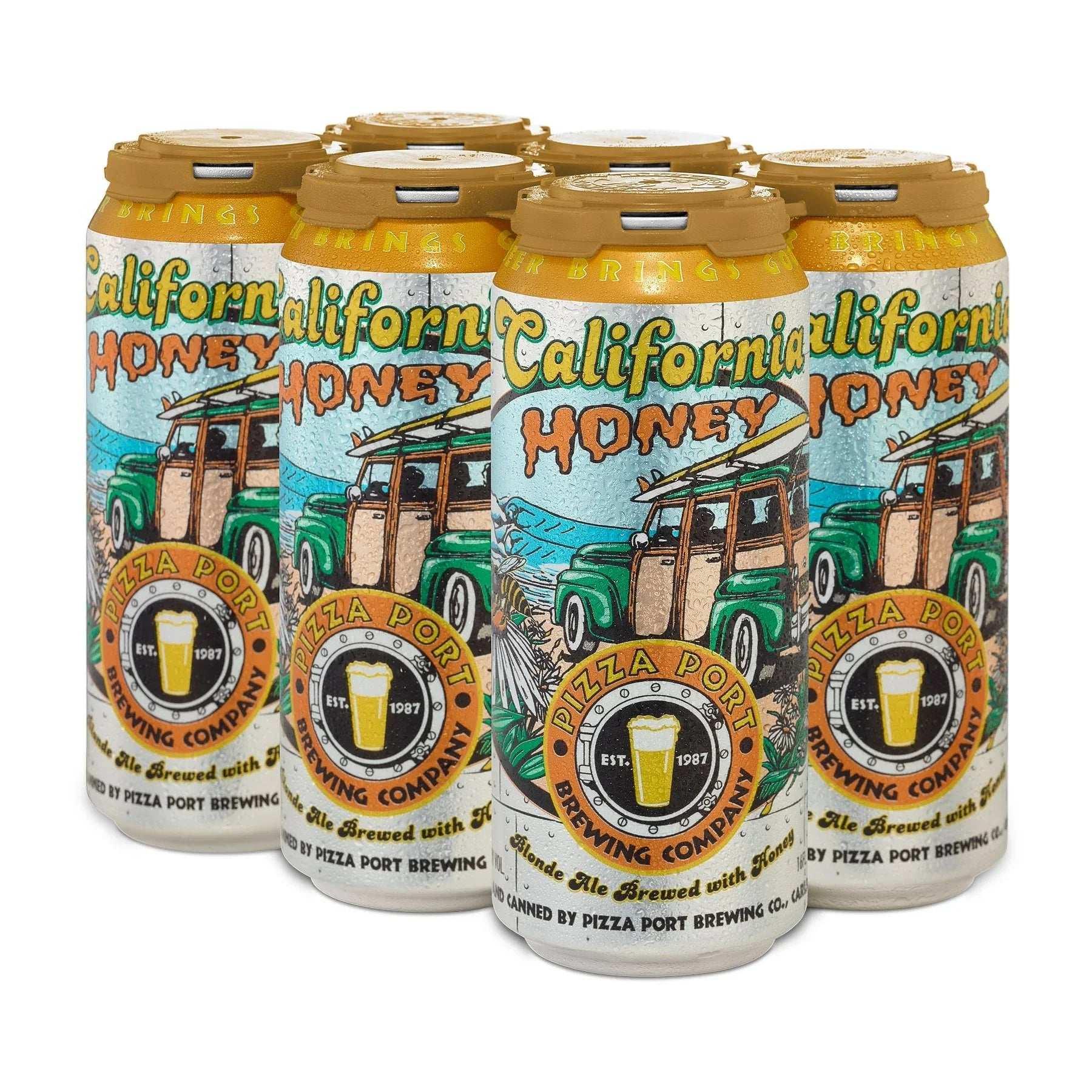 Pizza Port California Honey Ale – 6-pack - Sipsy