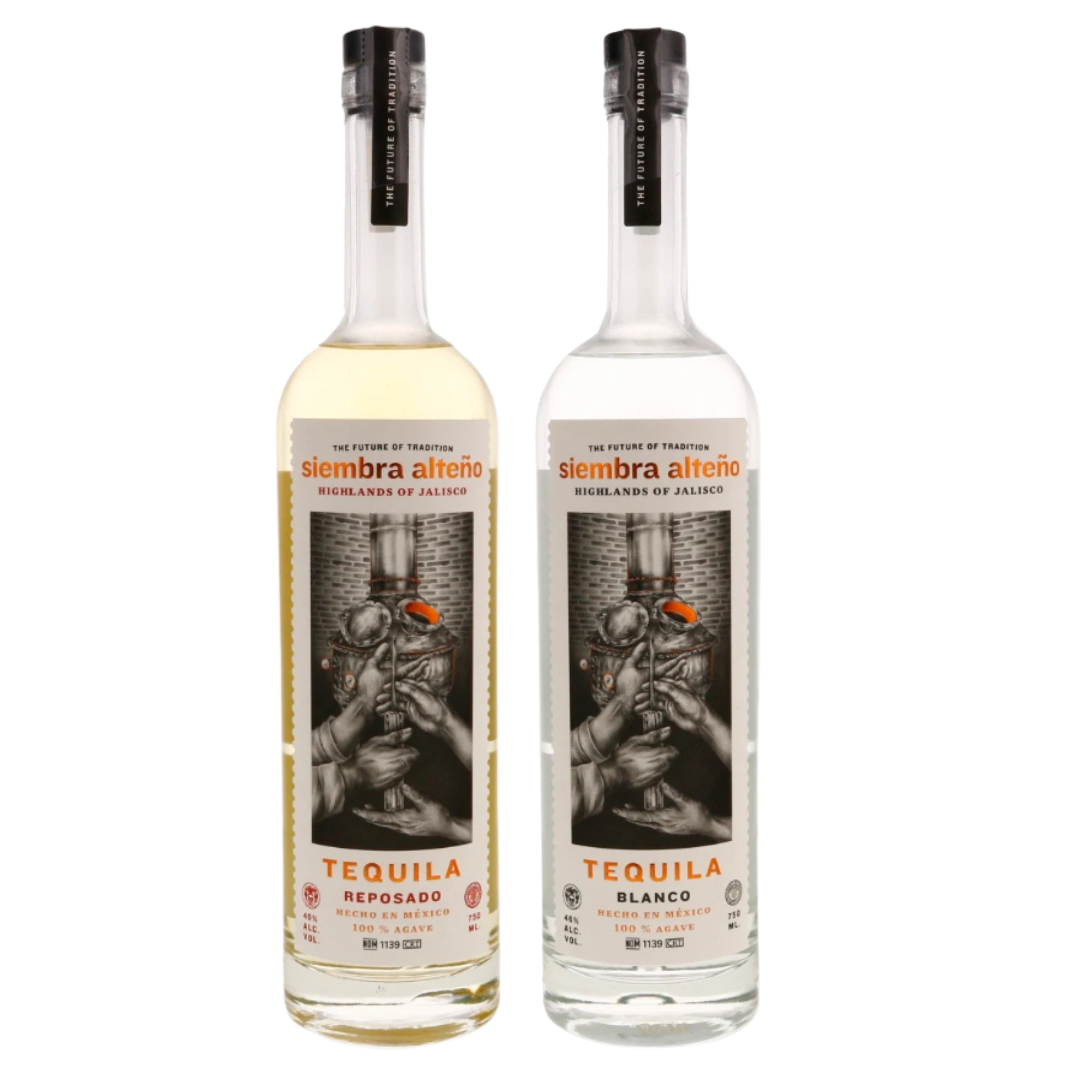 Siembra Alteño Tequila Blanco and Reposado - 2pk