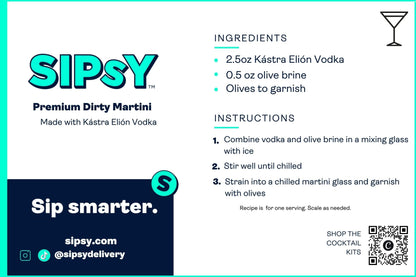 Dirty martini recipe guide