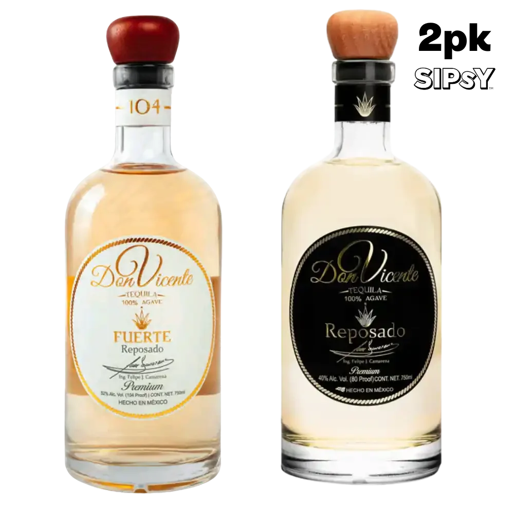 Don Vicente Fuerte Reposado + Reposado 2-pack - Sipsy