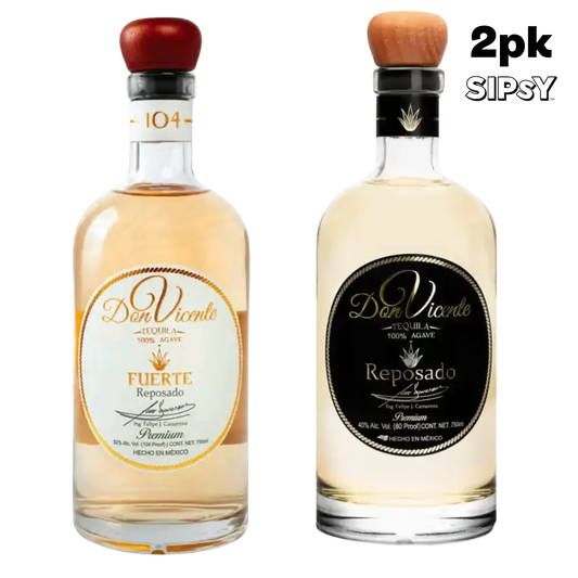 Don Vicente Fuerte Reposado + Reposado 2-pack - Sipsy