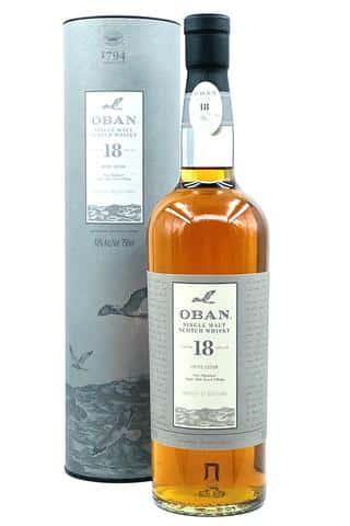Oban 18 Year Old Single Malt Scotch Whisky – 750 ml - Sipsy