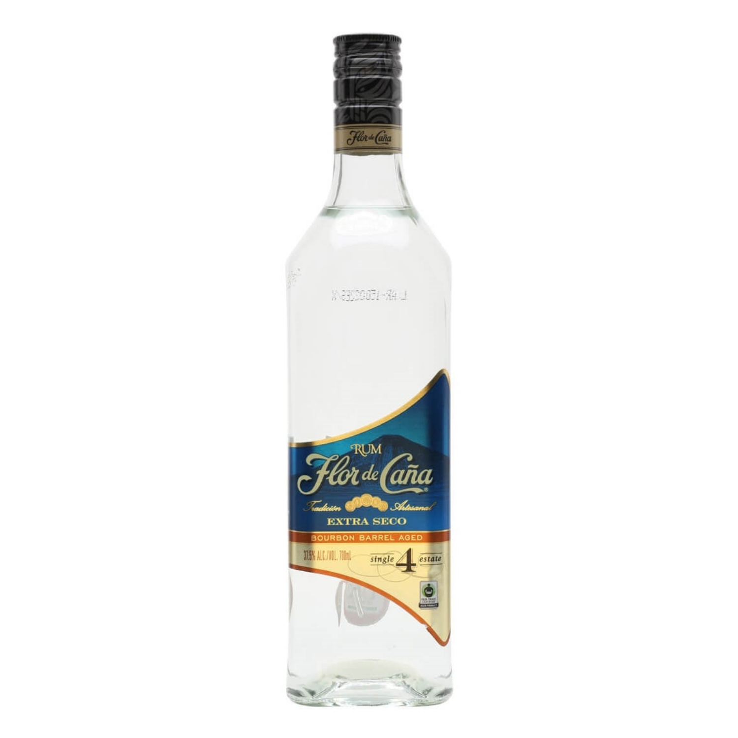Flor de Cana 4 Year Extra Seco Clear Rum - 750ml