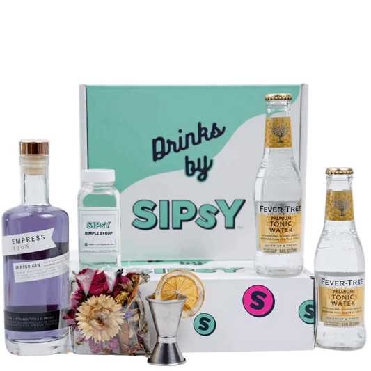 FLower bomb gin cocktail gift set
