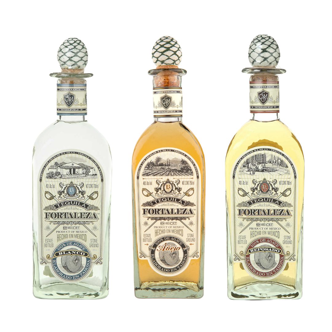 Fortaleza Blanco, Reposado, and Añejo Tequila – 3pk