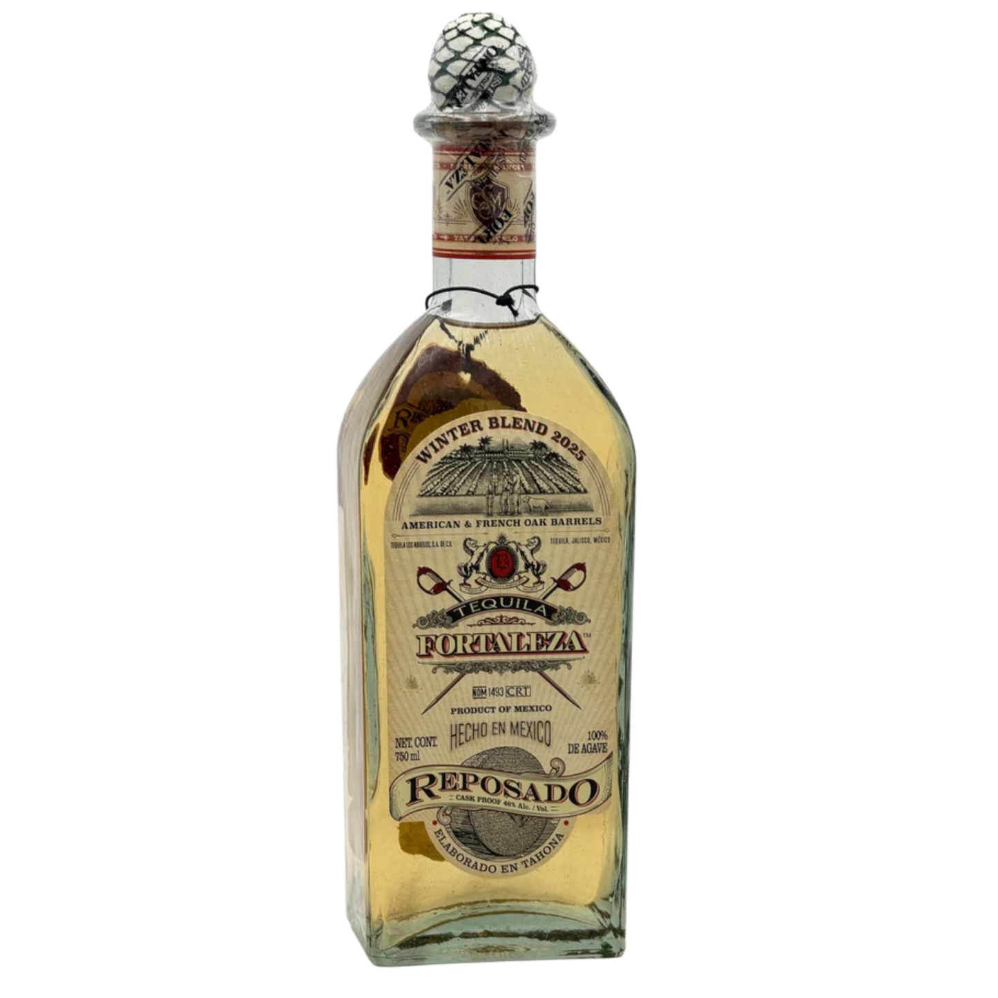 Fortaleza Winter Blend 2025 Reposado Tequila - 750ml