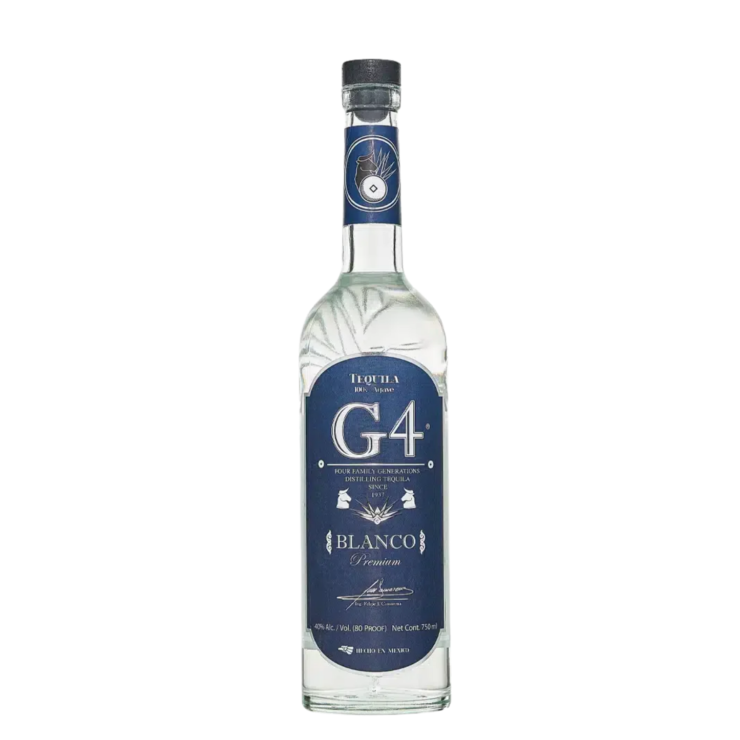 G4 blanco tequila 750ml
