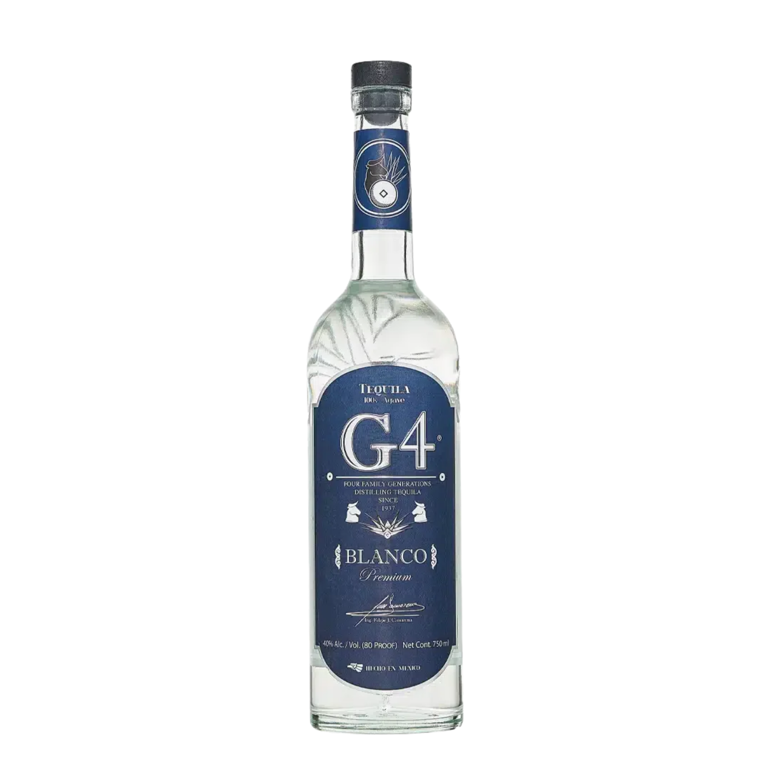 G4 blanco tequila 750ml
