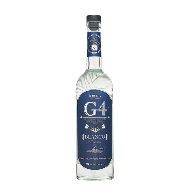 G4 blanco tequila 750ml
