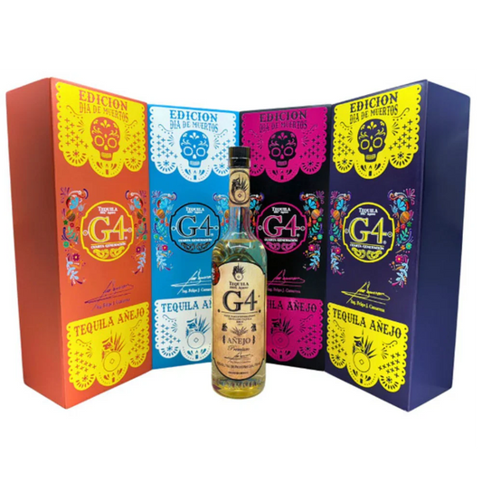 G4 Tequila Anejo de Madera 2025 Día De Los Muertos Limited Edition - 750ml