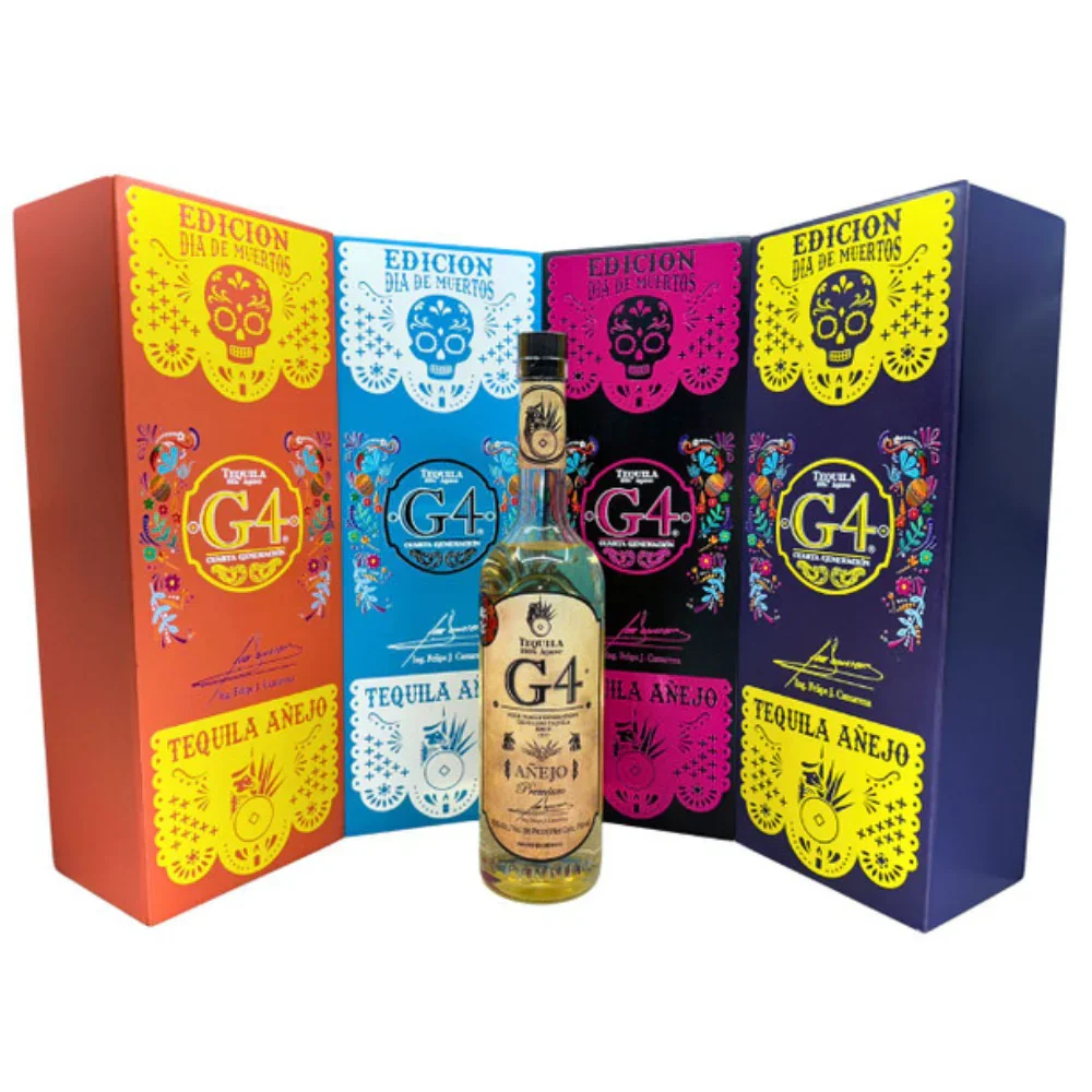 G4 Tequila Añejo de Madera 2025 Día De Los Muertos Limited Edition 750 ml