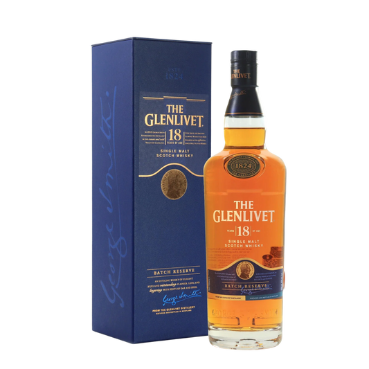 The Glenlivet 18-Year-Old Single Malt Scotch - 750ml