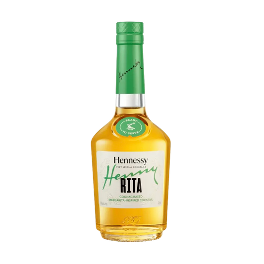 Hennessy Heny Rita bottle on a white background