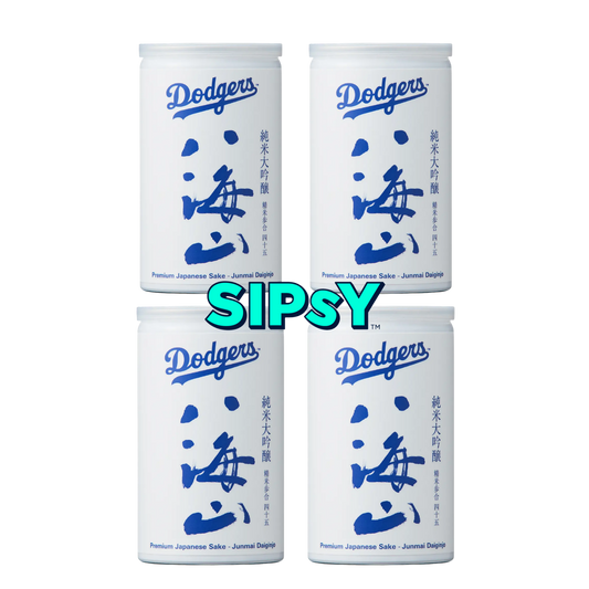 Hakkaisan Dodgers Junmai Daiginjo Sake 4 Pack  — 180ml Can