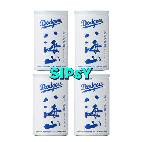 Hakkaisan Dodgers Junmai Daiginjo Sake 4 Pack  — 180ml Can