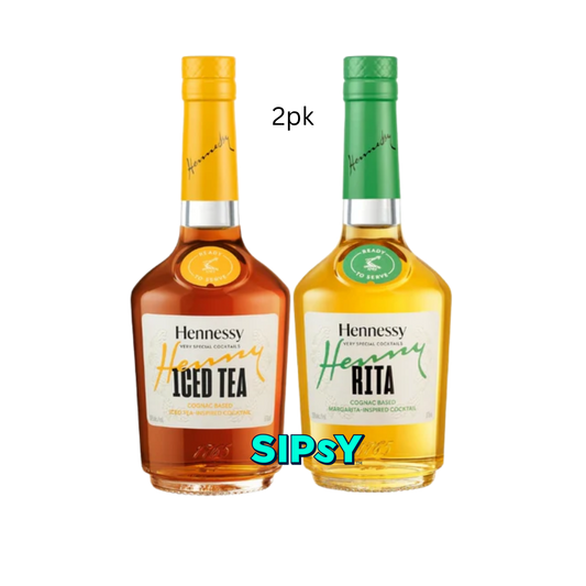 Hennessy Henny Iced Tea + Henny Rita 2-Pack - 375ml