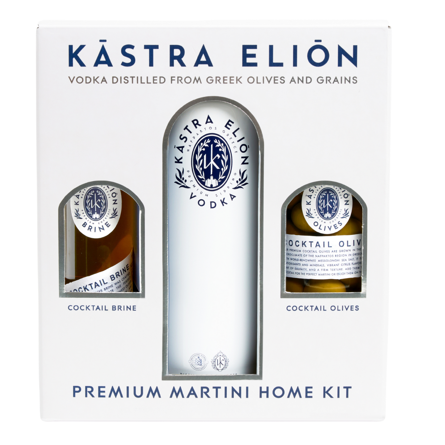 Kástra Elión Vodka Martini Gift Set