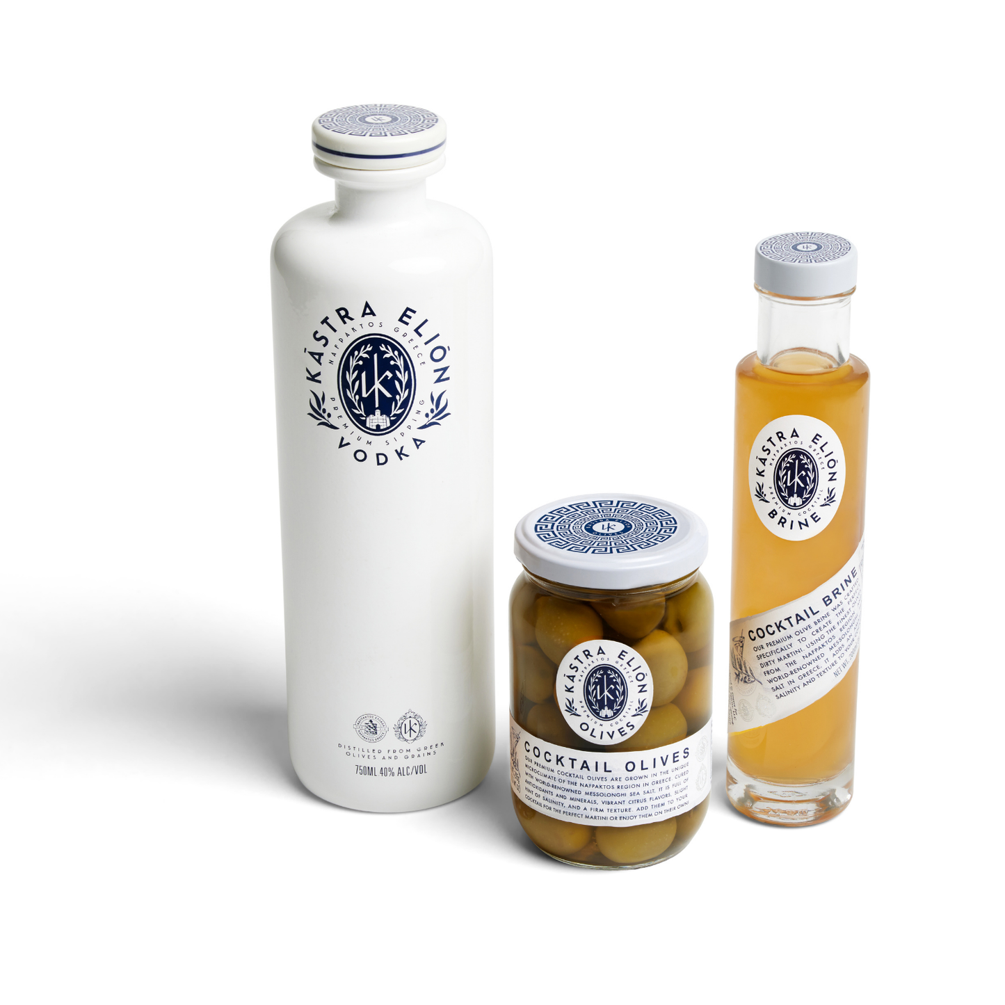 Kástra Elión Vodka Martini Gift Set