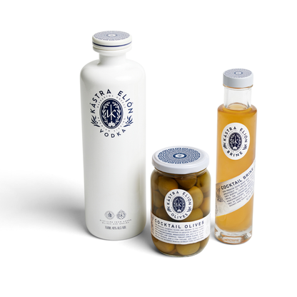 Kástra Elión Vodka Martini Gift Set