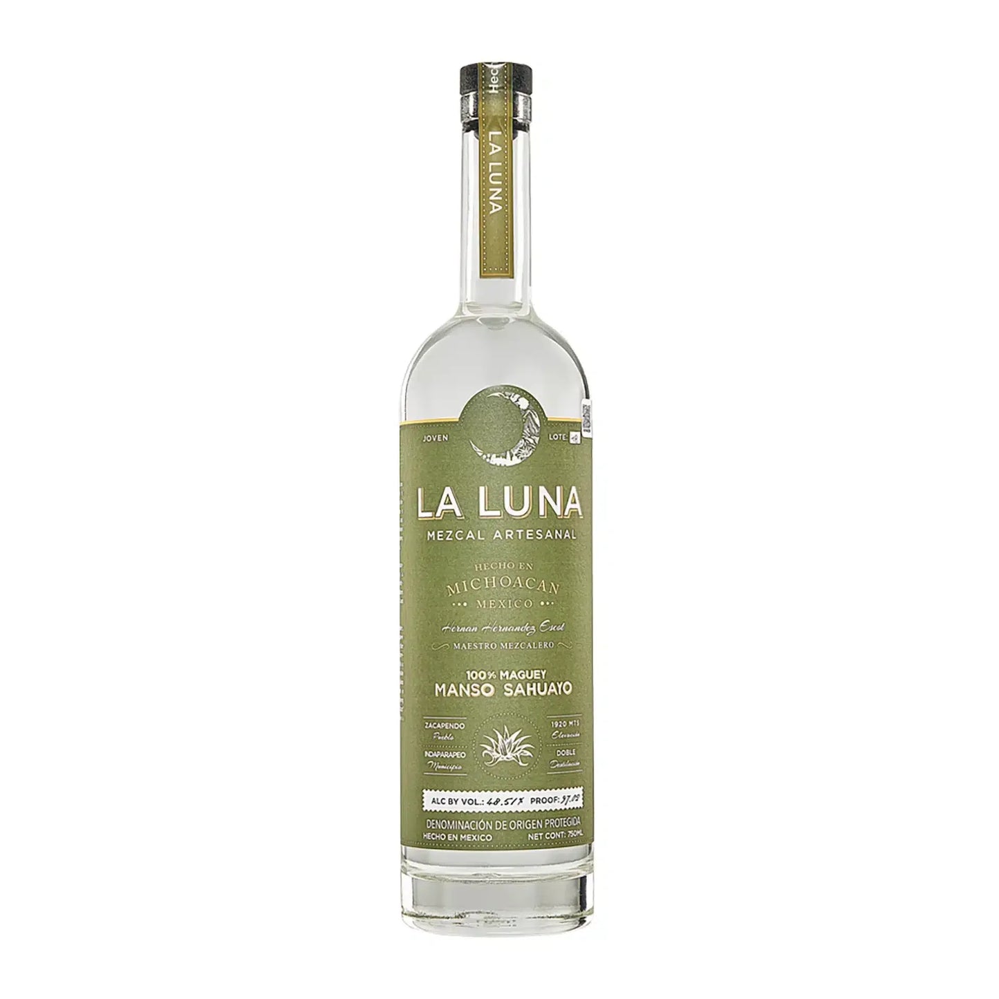 La Luna Manso Sahuayo Mezcal – 750 ml - Sipsy